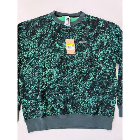 Nike ACG Therma FIT Tuff Fleece Crew Spring Green DV9100 363 Unisex Size S - Picture 11 of 12